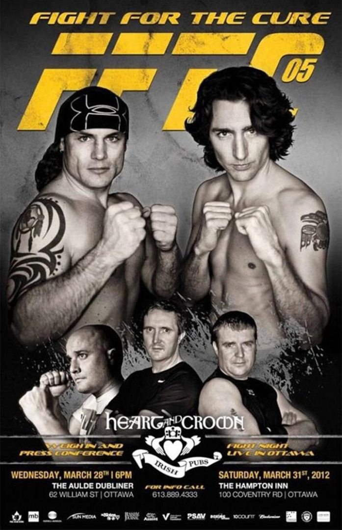 Trudeau Boxing Poster